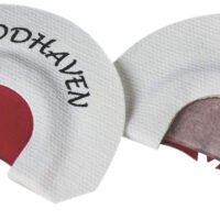 Woodhaven WH013 Red Wasp  Diaphragm Call Triple Reed Attracts Turkeys White