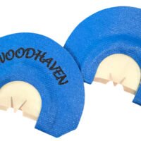 Woodhaven WH078 Blue Vyper Billy Yargus Diaphragm Call Double Reed Attracts Turkeys Blue