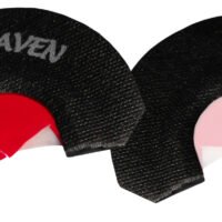 Woodhaven WH303 Red Ninja Reverse Hammer Diaphragm Call Triple Reed Attracts Turkeys Black