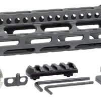 Midwest Industries MIULW105 Ultralight  AR-15 Black Hardcoat Anodized Aluminum/Polymer 10.50" Picatinny/M-LOK