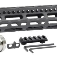 Midwest Industries MIULW15 Ultralight  AR-15 Black Hardcoat Anodized Aluminum/Polymer 15" Picatinny/M-LOK