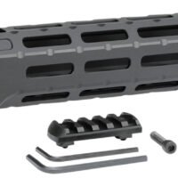 Midwest Industries MICRPC9 Combat  Ruger PC9 M-Lok Handguard Black Hardcoat Anodized 6061-T6 Aluminum 12"