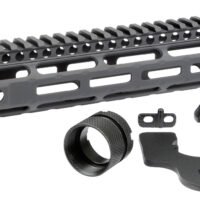 Midwest Industries MISLH12625 Slimline  AR-15 Black Hardcoat Anodized Aluminum/Polymer 12.625" Picatinny/M-LOK
