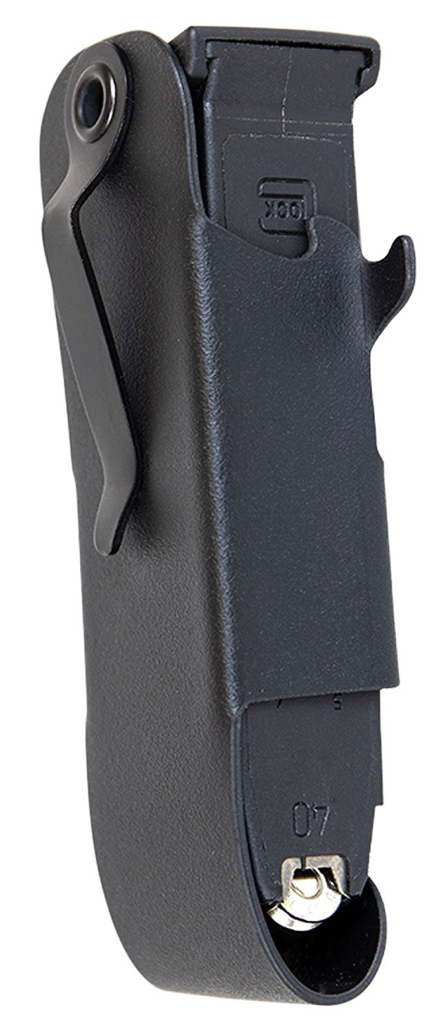 1791 Gunleather TACSNAG106R Snagmag Single Black Leather Belt Clip Compatible w/Glock 19/23/32 Right Hand