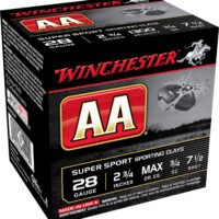 Winchester Ammo AASC287VP AA Sporting Clay 28Gauge 2.75" 3/4oz 7.5Shot 100 Per Box/5 Case
