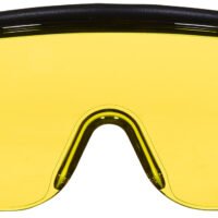 Allen 2170 Fit Over Shooting Glasses Adult Yellow Lens Gray Frame