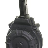 ProMag DRMA15 Standard 50rd Drum 9mm Luger Fits S&W M&P Shield Black DuPont Zytel Polymer
