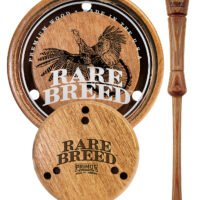 Primos PS2903 Rare Breed  Friction Call Attracts Turkeys Natural Glass/Wood