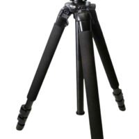 KOPF Jager KJ85003K Folding Tripod K700 Tripod made of Aluminum with Black Finish, Adjustable Reaper Rail, 3-Level Leg Extension, 21-87 Degree Pan & Tilt