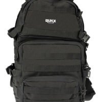 Rukx Gear ATICT3DB Tactical 3 Day Black 600D Polyester