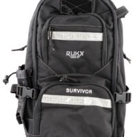 Rukx Gear ATICTSURB Survivor Backpack Black 600D Polyester