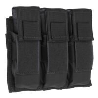 Tacshield T3603BK Universal Triple Pistol Triple Black 1000D Nylon