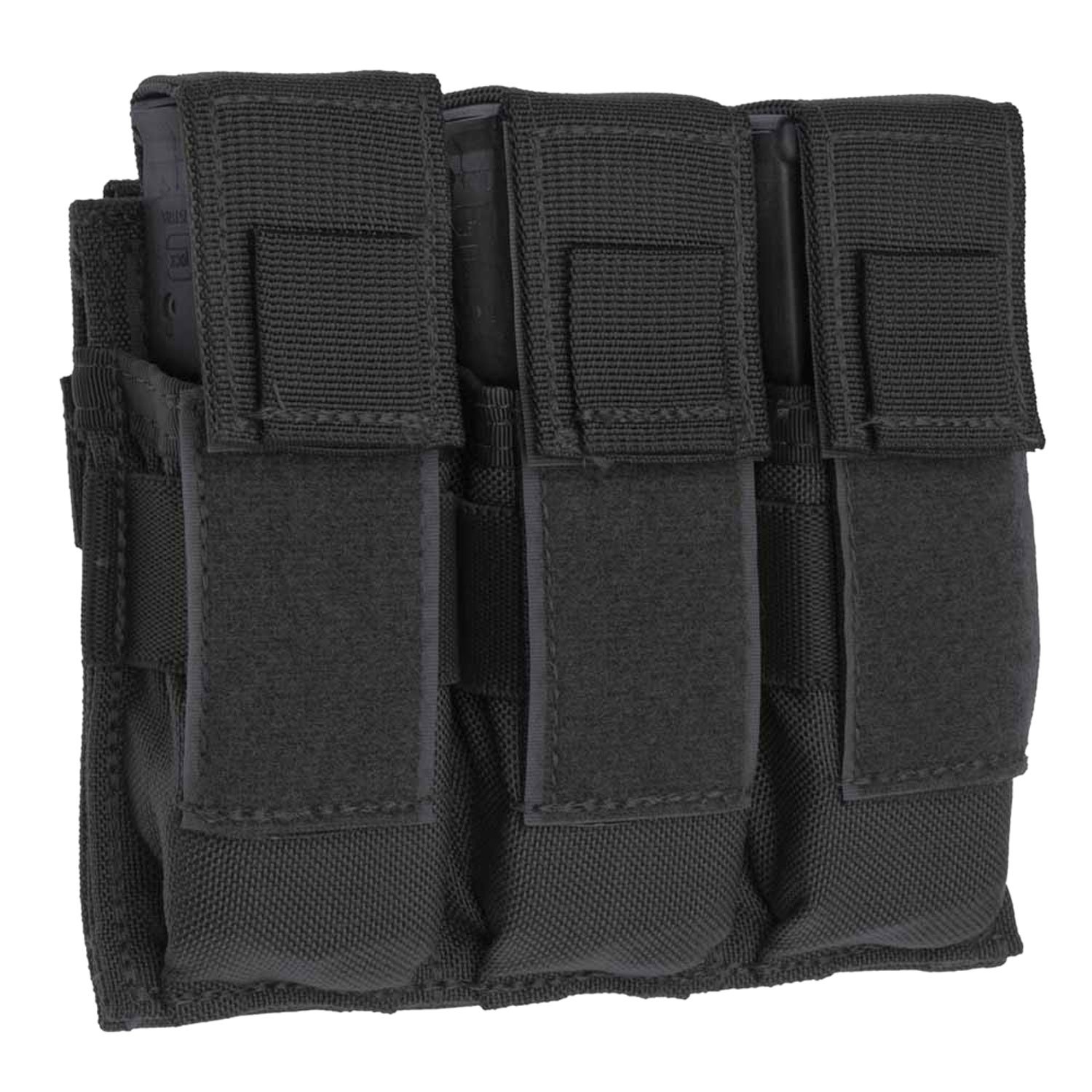 Tacshield T3603BK Universal Triple Pistol Triple Black 1000D Nylon