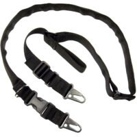 Tacshield T6030BK Warrior 2-in-1 Sling Black Webbing Padded Fast Adjust Rifle/Shotgun
