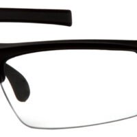 Pyramex VGSB310T Venture Gear Tensaw Adult Clear Lens Anti-Fog/Anti-Scratch Polycarbonate Black Frame