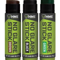 HME HMESTK3PK Face Paint No Glare Black/Brown/Dark Green Stick