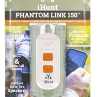 iHunt IHP150 Phantom Link 150 Bluetooth Speaker Optimized For Game Calling w/iHunt Mobile App, Waterproof, 750 Preloaded Calls