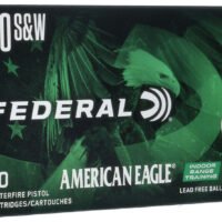 Federal AE40LF1 American Eagle Indoor Range Training 40S&W 120gr Lead Free IRT 50 Per Box/10 Case