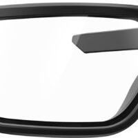 Magpul MAG1145-0-001-1000 Radius Eyewear Adult, Clear Lens/ Polycarbonate Black Frame