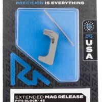 Rival Arms RA72S001D Magazine Release  Extended Dark Gray Aluminum for Sig P320