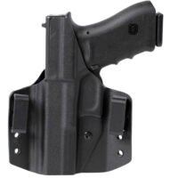 Uncle Mike's 54CCW07BGL CCW Holster OWB Black Boltaron Belt Loop Fits Springfield XD/XD Compact Left Hand