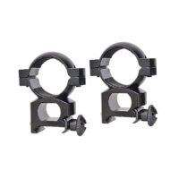 Traditions A798DS Quick Peep  Matte Black 1"