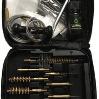 Clenzoil 2236 Field & Range Tactical Cleaning Kit Pistol/Rifle 17 Pieces Black