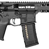 Radian Weapons R0052 Model 1 Pistol 300 Blackout 30+1 9", Black, Billet Rec, M-Lok Handguard, Smooth Buffer Tube (No Brace), Magpul Grip, Ambi Controls, Dead Air QD Flash Hider, Adj. Trigger