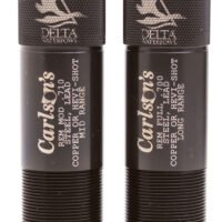 Carlson's Choke Tubes 07260 Delta Waterfowl  Remington Rem Choke 12 Gauge Mid/Long Range Knurled 17-4 Stainless Steel