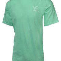 Glock AA75138 Crossover Turquoise Cotton Short Sleeve Medium