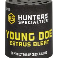 Hunters Specialties 00166 Young Doe Estrus Can Call Doe Sounds Attracts Deer Black