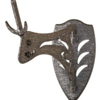 Skullhooker SKHLHASSYBLK Little Hooker  Steel Graphite Black Small/Mid-Size European Game