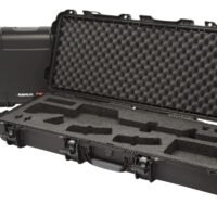 Nanuk 990AR01 990  Black Polymer w/ Foam Padding Lockable Latches & Wheels