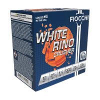 Fiocchi 12WRCRS7 Exacta Target White Rino Crusher 12Gauge 2.75" 1 1/8oz 7.5Shot 25 Per Box/10 Case