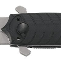 CRKT 2265 Xolotl  3.64" Folding Spear Point Plain Satin 4116 Stainless Steel Blade/Black G10 Handle Includes Pocket Clip