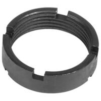 LBE Unlimited ARCNUT Castle Nut 4140 Steel Black Phosphate AR-15