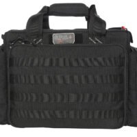 GPS Bags GPST1714LRB Tactical  Black 1000D Nylon Teflon Coating with Foam Cradle Holds 5 Handguns,  Storage Pockets & Handgun Sleeve Includes Ammo Dump Cups