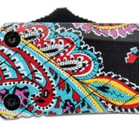 Templar Knife SQT231 Gen II Quilt Small 2.69" OTF Tanto Plain Black Oxide Stonewashed 440C SS Blade, 4.31" Multi-Color Aluminum Handle, Glass Breaker