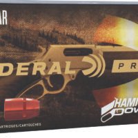 Federal LG444M1 Premium HammerDown 444Marlin 270gr Bonded Hollow Point 20 Per Box/10 Case