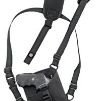 GrovTec US Inc GTHL15102R Trail Pack Shoulder Black Nylon Harness Fits Med/Lg DA Revolver Fits 3-4" Barrel Right Hand