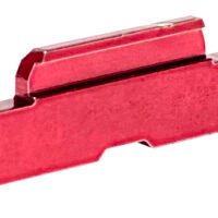 Cross Armory CRG5SLRD Slide Lock  Extended Compatible w/Glock Gen1-5/P80 Red Steel