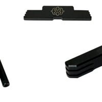 Cross Armory CRG5OKBK 3 Piece Kit Extended Compatible w/ Glock 17/19/26/34 Gen5 Black Steel/Aluminum