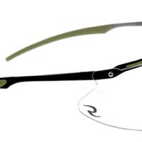 Radians CSB1011CS Bravo Glasses Adult Clear Lens Polycarbonate Black Frame