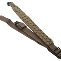 Caldwell 1131996 Max Grip Slim Sling Flat Dark Earth 20"- 41" OAL Adjustable Rifle