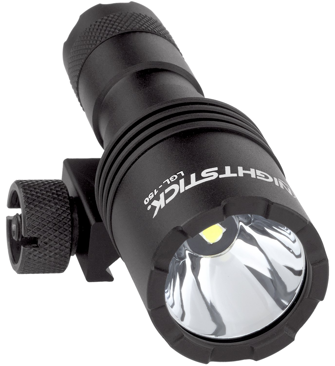 Nightstick LGL150 Compact Long Gun Light Kit Black Anodized 450 Lumens White LED Bulb