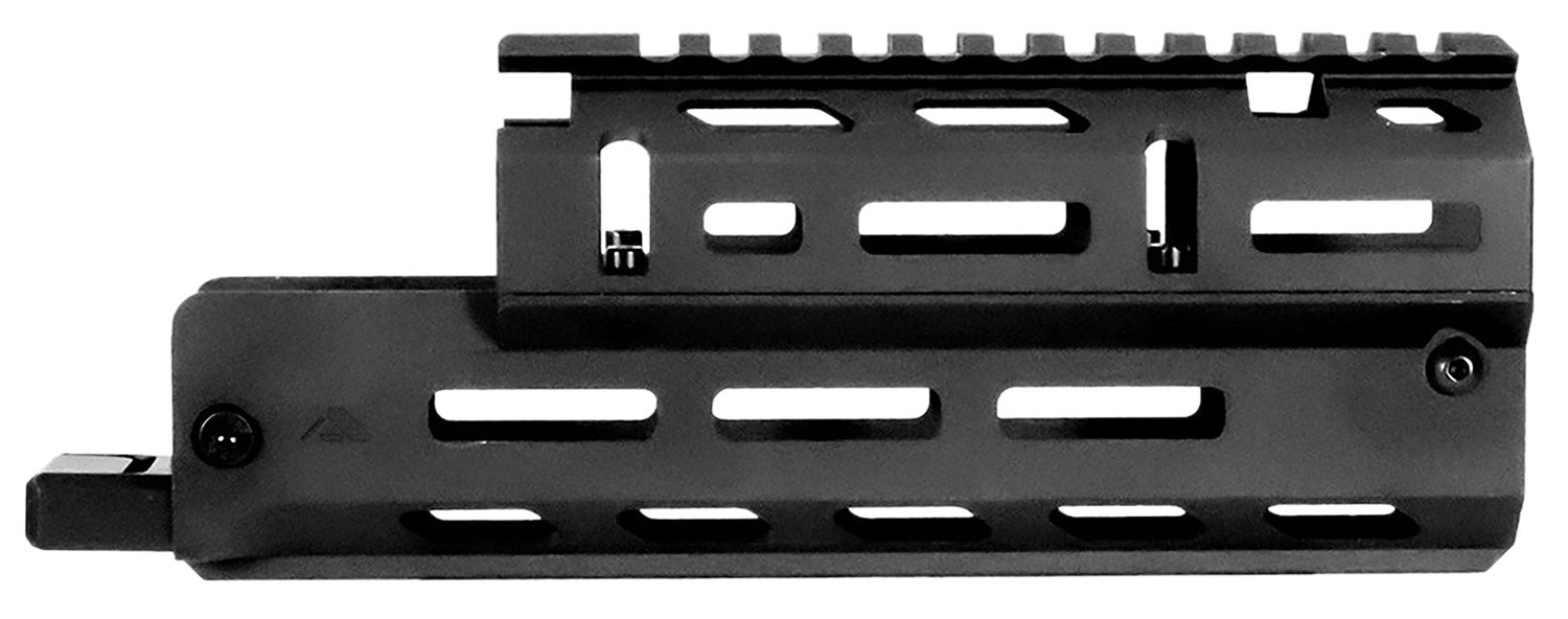 Aim Sports MMAK02 Russian Handguard Short & Drop-in, M-LOK 2-Piece Style Made of 6061-T6 Aluminum with Black Anodized Finish for AK-47