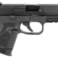 FN 66100816 509C  Steel Frame 9mm Luger 10+1, 3.70" Black Steel Barrel, Matte Black Serrated Stainless Steel Slide & Polymer Frame w/Picatinny Rail, Black Interchangeable Backstrap Grip, Ambidextrous