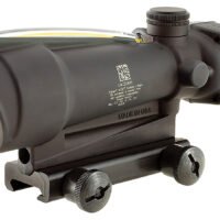 Trijicon 100143 ACOG  Matte Black 3.5x 35mm Illuminated Amber Chevron .308/7.62 BDC Reticle