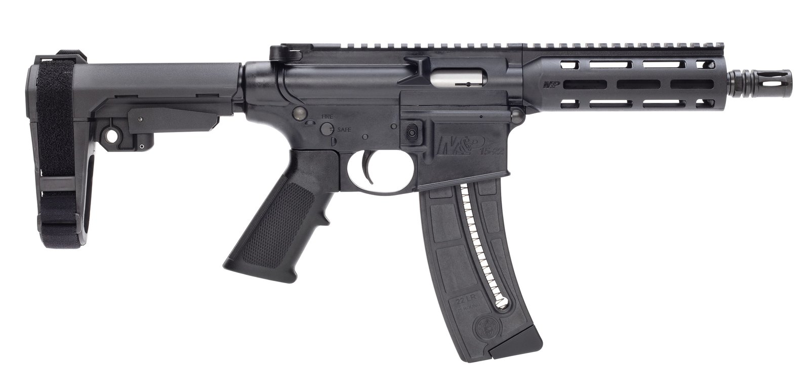SMITH AND WESSON M&P15-22 PISTOL 22LR 8" 25+1