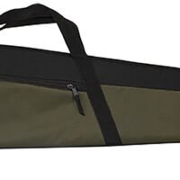 Allen 69346 Powell Rifle Case 46" Green w/Black Trim 600D Polyester, Foam Padding, Large Accessory Pocket & Lockable Zippers